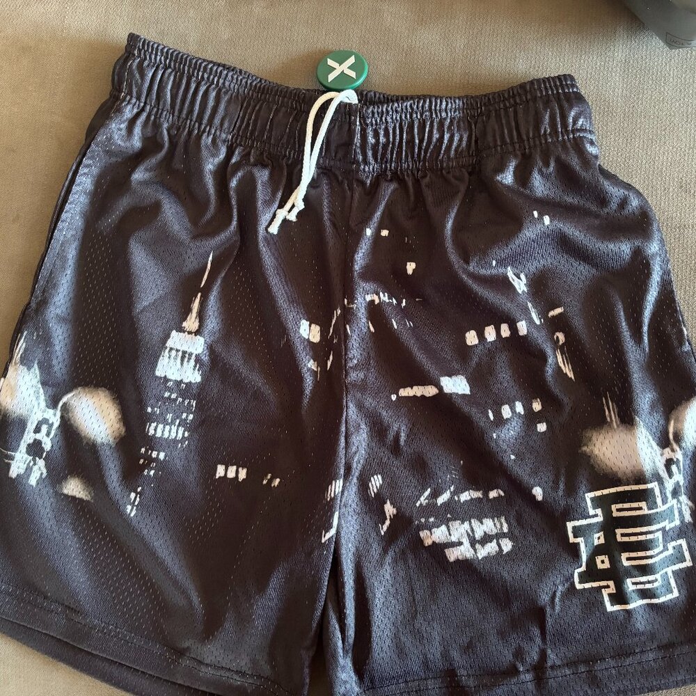 Eric Emanuel EE Basic Short 'Black/Black/White' Men's Large